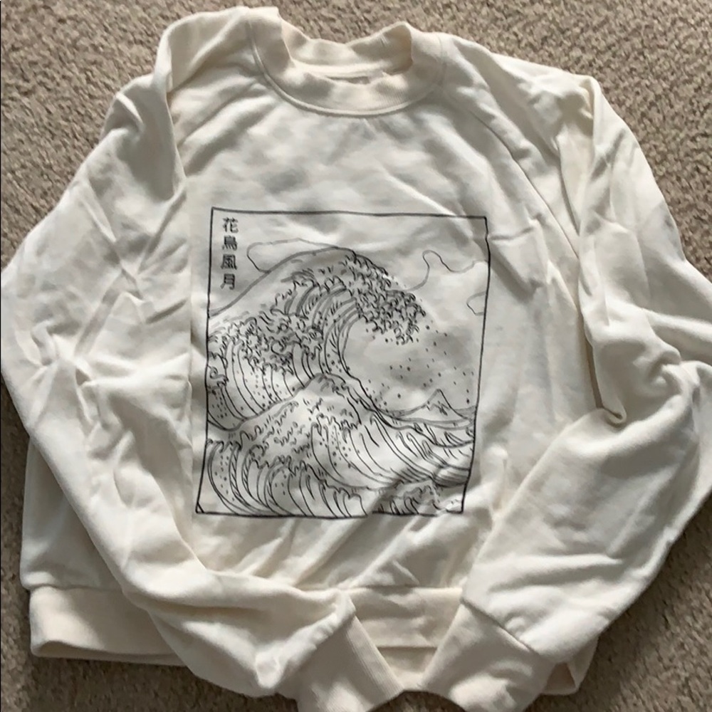 Pacsun Nwot wave crew neck